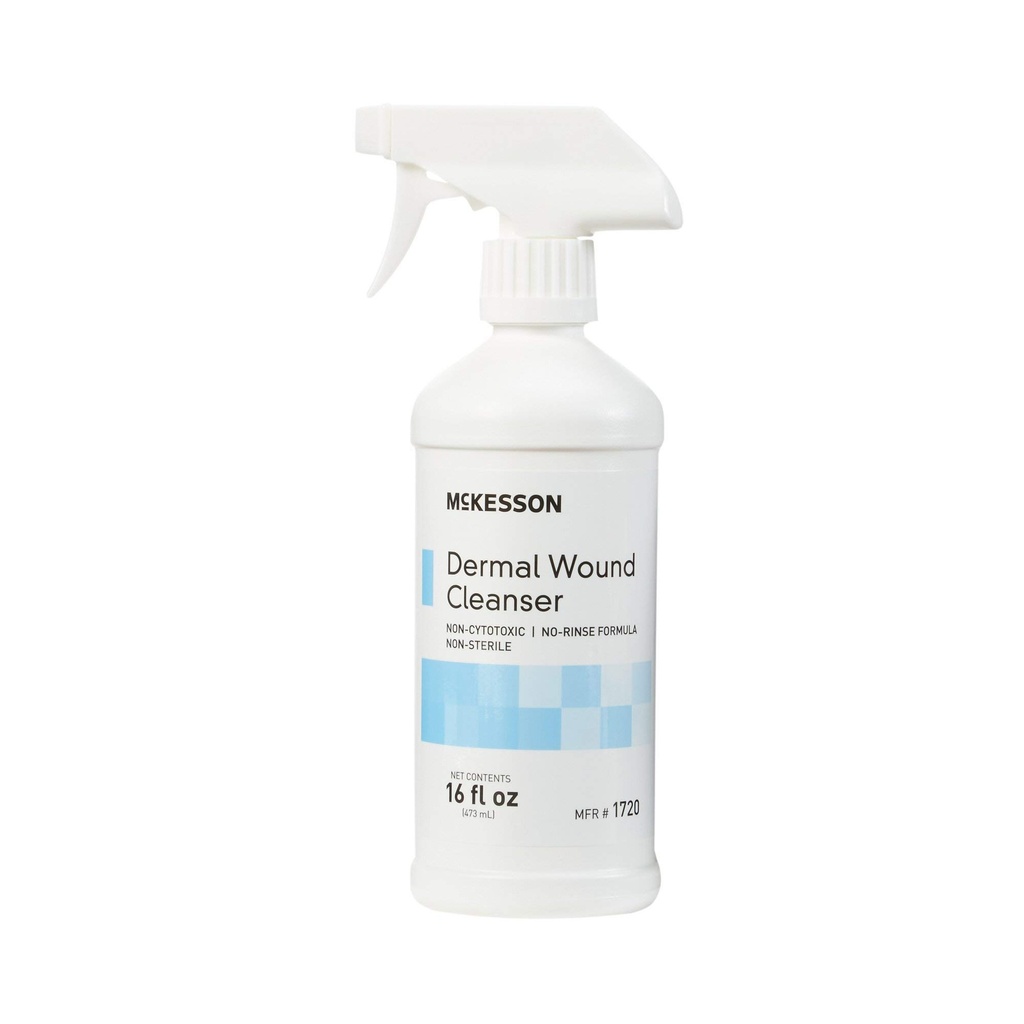McKesson Dermal 부상 배려 세척제 살포, 16 oz [1 조사] 광부 부상, 커트, 화상, 스크랩, Sores를 위한 첫번째 원조 세척 해결책
