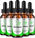 (5 팩) Barislend Drop 건강한 비타민 지원 보충교재 - Barislend 진보된 공식, Barislend 24 시간 액체, Barislend 에너지 및 여분 힘 리뷰, 5 달 공급