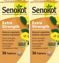 Senokot Extra Strength Gentle Overnight Relief Occasional Constipation, 36 개 (팩 2)