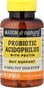 Pectin, 100개의 캡슐을 가진 MASON NATURAL Probiotic 산ophilus