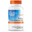 의사의 최고의 Trans- Resveratrol 600, 98 % 순수 Trans-Resveratro, 비 GMO, 글루텐 무료, Soy 무료, Vegan 60 Veggie Caps