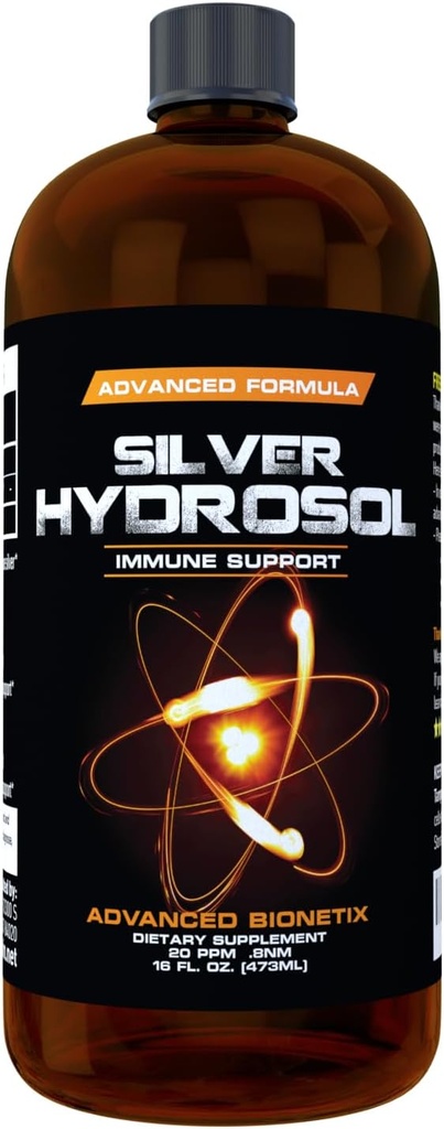 약사 권장 16 온스 고급 Bionetix Colloidal 실버 Hydrosol, 모든 자연 & 건강 면역 체계를 촉진. Colloidal은 실제로 작동합니다!