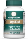 OptiKind 시각 지원 눈 비타민, 90 캡슐, 눈과 글루타티온을 위한 Lutein를 가진 눈 건강 공식