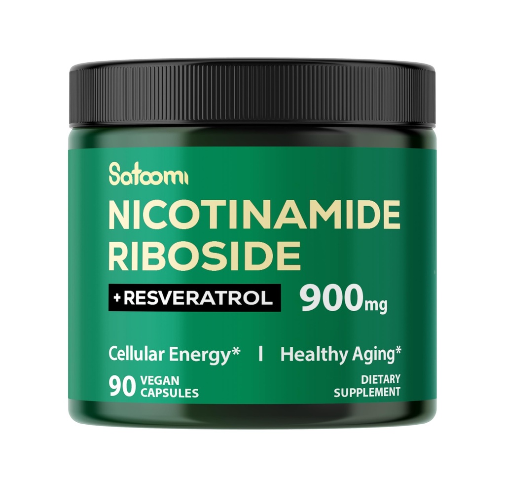 Liposomal Nicotinamide Riboside를 가진 Satoomi NAD 보충교재 900 mg NR, Resveratrol, Quercetin - 90 조사
