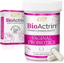 여성을위한 Bioactrin 질 Probiotics - 수식 박테리아 질질 치료, 효모 감염 및 질염 완화 - 여성 Probiotic- pH 여성 질염 지원을위한 BV 치료 - 56 알약