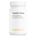 Supersmart - 하루 당 슈퍼 Shilajit 500mg (고전도) - PrimaVie Shilajit 보충 - Himalayan, 순화 및 유기 Shilajit | Non-GMO 및 글루텐 무료 - 60 채식 캡슐