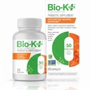 Bio-K+ Advanced Bowel Support Probiotic - 50억 CFU - Vegan, Gluten-Free, Non-GMO - 남성 및 여성을위한 소화 건강 및 정기적 지원 - 20 캡슐