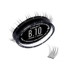 Lashify Bold 10mm Gossamer DIY 속눈썹 확장 리필, 블랙, 자연적인 보기를 위한 쉬운 발진 속눈썹
