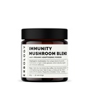Erbology Organic Immunity Mushroom Complex 50 서빙 - 베타 글루칸 - Reishi, Cordyceps, Lion's Mane, Turkey Tail - 유럽에서 지속 가능한 성장 - Vegan - Non-GMO - 추가 필러 없음