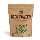 MB 초본 순수한 Neem 분말 8개 oz | 227 그램/0.5 LB 순수한 야생 초래된 Neem 잎 분말 | 피부와 머리를 위한 보충교재 | Azadirachta Indica
