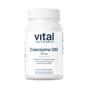 Vital Nutrients CoQ10 100mg | Vegan Supplement | Ubiquinone의 CoEnzyme Q10 | 심장 건강과 에너지 수준을 지원하는 강력한 항산화제 * 글루텐, 낙농장 및 간장 무료 | Non-GMO | 60 캡슐