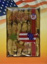 Hsu's SKU 0132-4, 인삼 반감기 미국 인삼 뿌리 (4 oz = 113 gm / 상자), 0132-4, 0132.4