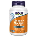 지금 보충 교재, Omega-3 소형 젤, 180 EPA/120 DHA의 분자로 증류해, 심혈관 지원*, 180 Softgels