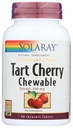 SOLARAY 보장된 Potency Tart Cherry 과일 추출물, Chewable, Cherry (Btl-Plastic) 500mg | 90ct