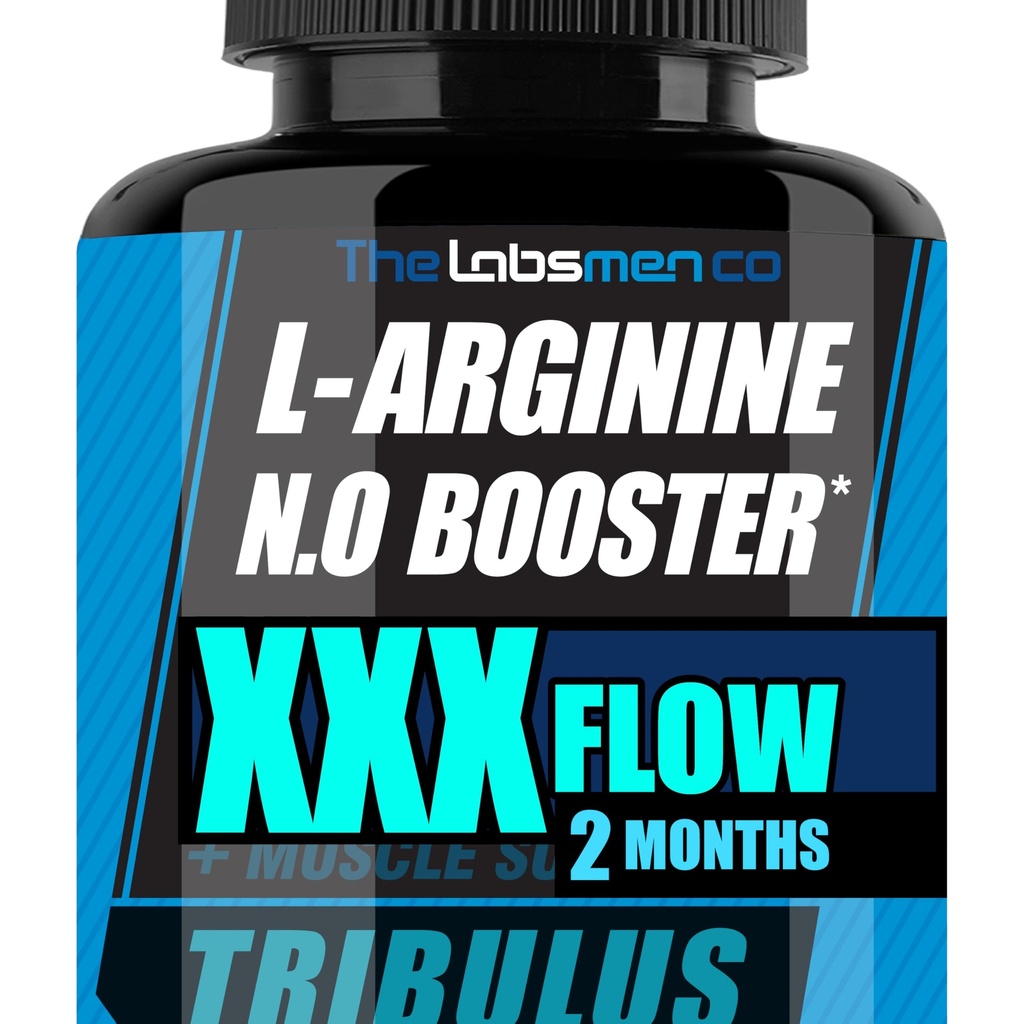 L Arginine Nitric 산화물은 남자를 위해 보충합니다 - 행복한 아내, 행복한 밤 도움 증가 혈액 교류 순환, 근육 펌프 전 운동, 남성 내구시간 w/Tribulus - 2개의 Mons
