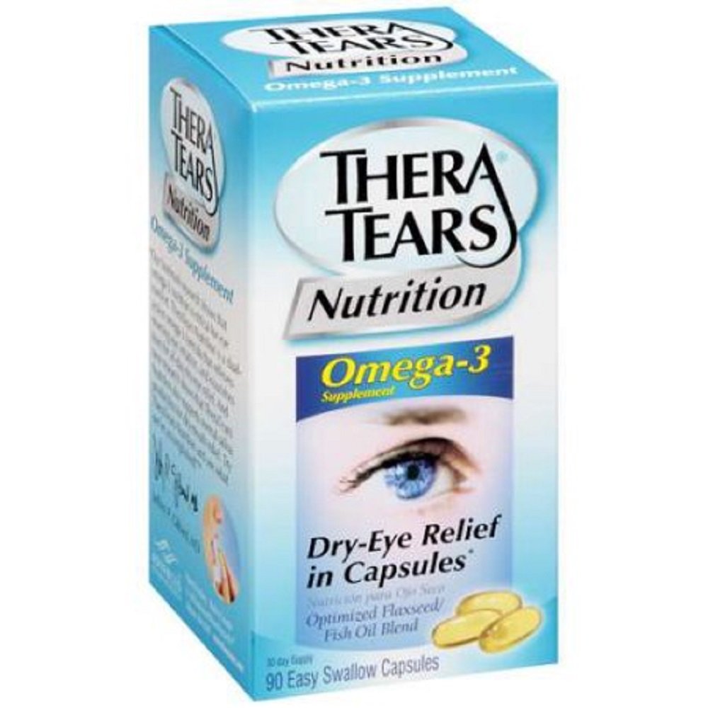 Theratears 영양 Omega-3 보충교재 90의 캡슐