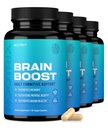 Nootrix 두뇌 부스트 Nootropic 보충교재 | 지원 기억, 정신 초점, Cognitive 건강 & 에너지 | 카페인 자유로운, 승진 건강한 계류 & 뇌 기능 w/Gingko Biloba & DMAE | 240의 캡슐