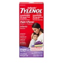 유아의 tylenol 액체 고통 구호 & Fever 약, 구두 중단, Sore Throat를 위한 Acetaminophen, 두통 & Teething, 고통 Reliever & 아이들을 위한 Fever 흡진기; 포도 맛, 2개의 fl. oz.; 1의 팩