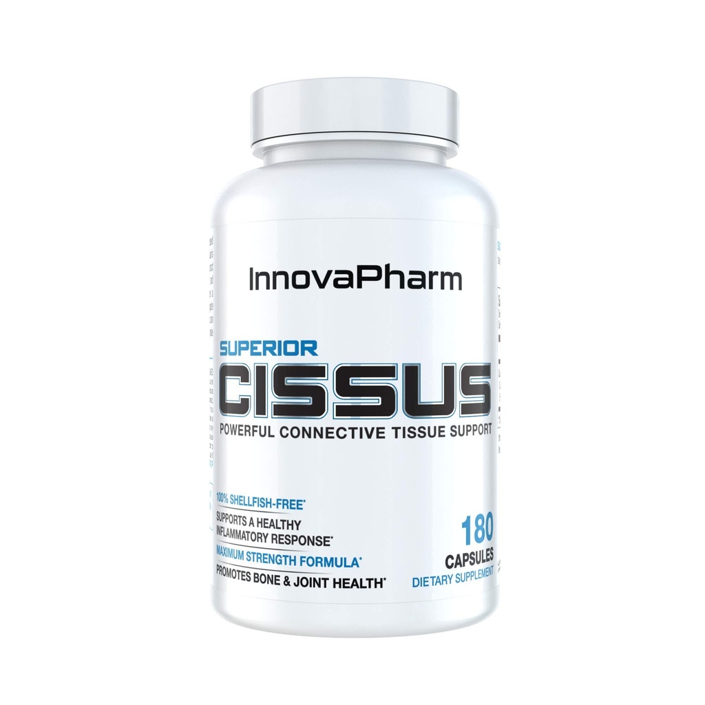 InnovaPharm 우량한 Cissus - QuadraFlex 4800mg -180의 모자