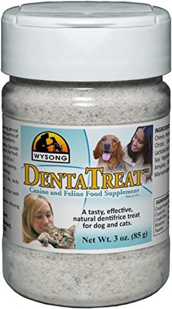 Wysong Dentatreat Canine / 소금 식품 보충 - 3 Oz. 병