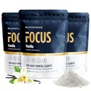 Vanilla MCT 오일 3-팩 - 부스트 에너지 & 클라리티 - MCT 분말 + Nootropics + Elevated Coffee Experience 용 어댑터 - Keto, Vegan, 0 Sugar - Taurine, L-Tyrosine, Rhodiola 및 More