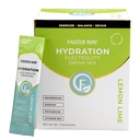 더 빠른 방법 - Hydration - 전자 음료 혼합 - Apple Cider Vinegar, Choline, Probiotics & Natural B 비타민 - Energize & Revive - 분말 패킷 - Zero Sugars - 글루텐 무료 - 레몬 Lime -30 팩