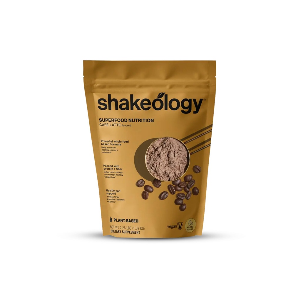 Shakeology 0g는 설탕 식물에 근거한 단백질 분말 혼합, 비타민과 무기물을 가진 글루텐 자유로운 Shake를 추가했습니다 – 건강한 체중 감소, Lean 근육, Gut 건강 – Cafe Latte, 30의 서빙