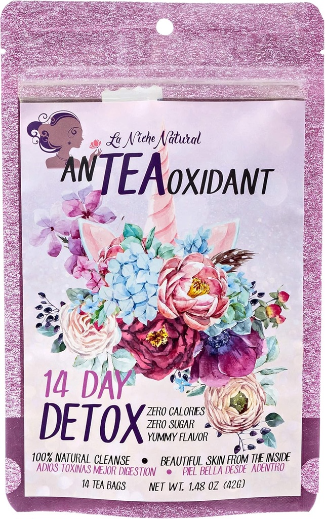 Detox 및 세척 차 Vegan 및 Keto 친절한 Te Desintoxicante Limpieza de Colon en Te Ayuda a Purificar tu Piel Libre de Acne 건강한 대장 및 Detox 내부 - 14 일