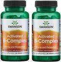 Swanson B-Complex 활성화 - 높은 Potency 및 Bioavailability (60 Veggie 캡슐) (2 팩)