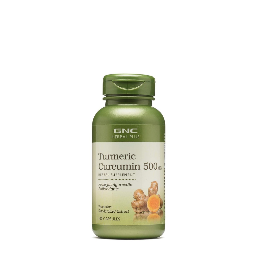 GNC 초본 플러스 - Turmeric Curcumin 500mg 100 캡슐