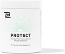 TB12 Protect - 아연, 비타민 C, Beta Glucan, Larch Tree Extract 및 Elderberry를 가진 1개의 면역 지원 보충교재에 있는 프리미엄 5 및 Immune 체계 및 Boost 에너지 수준에 매일 지원 제공