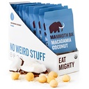 Mammoth Bar Macadamia 코코넛 바 - 10 유기 단백질 바 - 높은 섬유 • Paleo • 글루텐 무료 • 계란 단백질 • GMO 무료 • Raw • Premium Nuts • Prebiotic