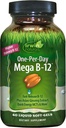 Irwin Naturals Mega B-Complex - 60 액체 Softgels - 비타민 B 복합체 비타민 B12, Folate B9, Biotin B7, B1, B2, B3, B5, B6 및 빠른 에너지 MCT
