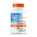 의사 최고의 완전 Active B Complex, 에너지 및 세포 지원, 비 GMO, 글루텐 무료, Soy Free, Vegan 30 Veggie Caps