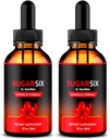 NutraRize (2 팩) SugarSix Drops, 공식 Sugar Six Liquid Formula, 안정적이고 건강한 수준을위한 모든 자연 지원, 우수한 Dropper는 Good Circulation, Sugar Six Review (60 서빙) 유지