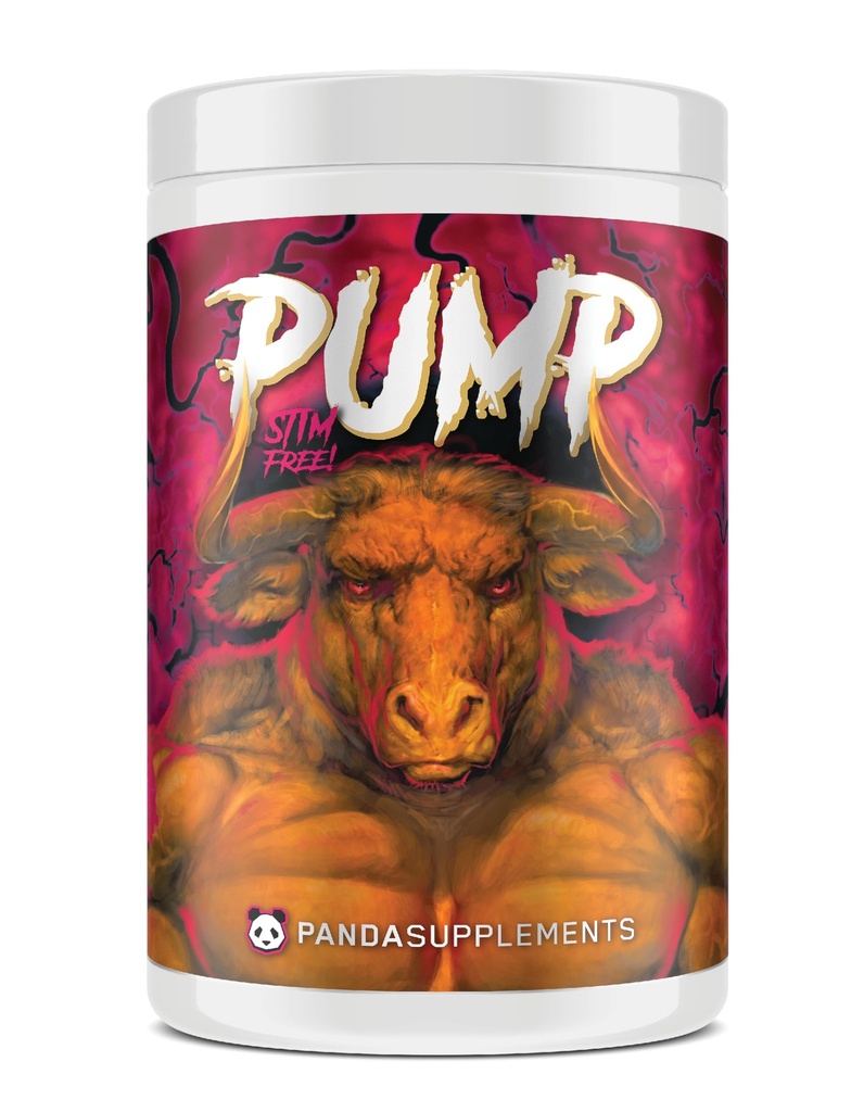 지하 바이오 연구소 팬더 공급 펌프 : Stimulant-Free Pre-Workout, No-Clump Formula w/10G L-Citrulline Malate, Alpha GPC, Lions Mane,CognatiQTM, AmentoPumpTM 40 Scoops (Sweet Black Cherry)