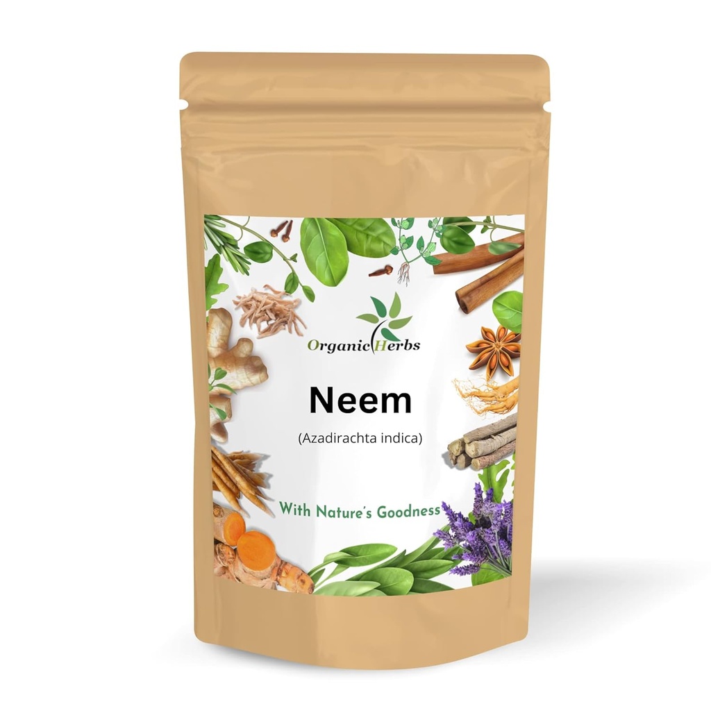 순수한 & 자연적인 Neem는 Pimple 자유로운 명확한 피부를 위한 분말을, 매끄러운 머리 & 머리 세척합니다. (Neem 잎 분말 145gm/5Oz)
