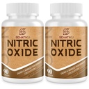 Nitric 산화물 보충교재, Nitric 산화물 승압기 & 심장을 위한 6에서 1 Phytonutrient 혼합, 교류, Immune - 90의 캡슐 (2 병)