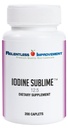 Iodine Sublime® 12.5mg 200 Thyroid & Metabolism 지원을 위한 칼륨 Iodide를 가진 높은 Bioavailable 모자lets는 Iodoral 12.5에 비교합니다