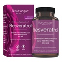 예비 품목 아름다움, Resveratrol 500 mg의 심장과 세포질 건강을 위한 산화 방지제 보충교재는, 건강한 노후화 및 면역 체계, Paleo, Keto, 30의 캡슐을 지원합니다