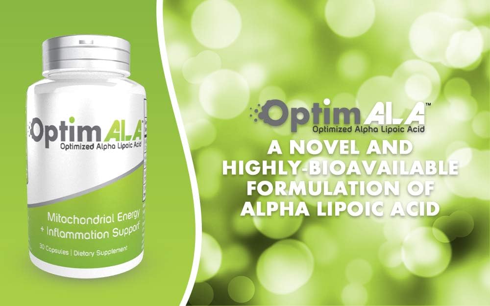 OptimALA 캡슐 | 최적화 된 알파 Lipoic Acid 캡슐 | 30 개
