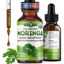 PURA VIDA MORINGA 잎 추출물 액체 하락 - 증명되는 USDA 유기 - Moringa 분말 또는 캡슐 보다는 높게 순화된, 생물 가능하고 더 빠른 흡수 - 단 하나 근원 Moringa Oleifera 잎 추출물