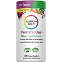 Rainbow Light High-Potency Prenatal One Multivitamin, Prenatal Health Multivitamin 지원 엄마의 건강과 아기의 발달, 비타민 C와 함께, Vegan, 120 조사
