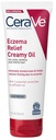 CeraVe Eczema 기복 크림 바디 오일, 콜라겐 Oatmeal & Safflower 기름을 가진 Eczema Calming 크림 건조한 피부 & Itchy 피부 기복, 스테로이드 무료 & Paraben, 8 Ounce