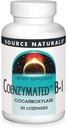 근원 자연적인 Coenzymated B-1, Cocarboxylase, 25 Mg, 30 조사