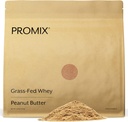 ProMix 영양 Whey Protein Powder, Peanut Butter - Grass-Fed - ­Post Workout Fitness & Nutrition Shakes, Smoothies, Baking & Cooking Recipes - 글루텐 프리 & 케토 - 친구 - 2.5 파운드 (팩 1)