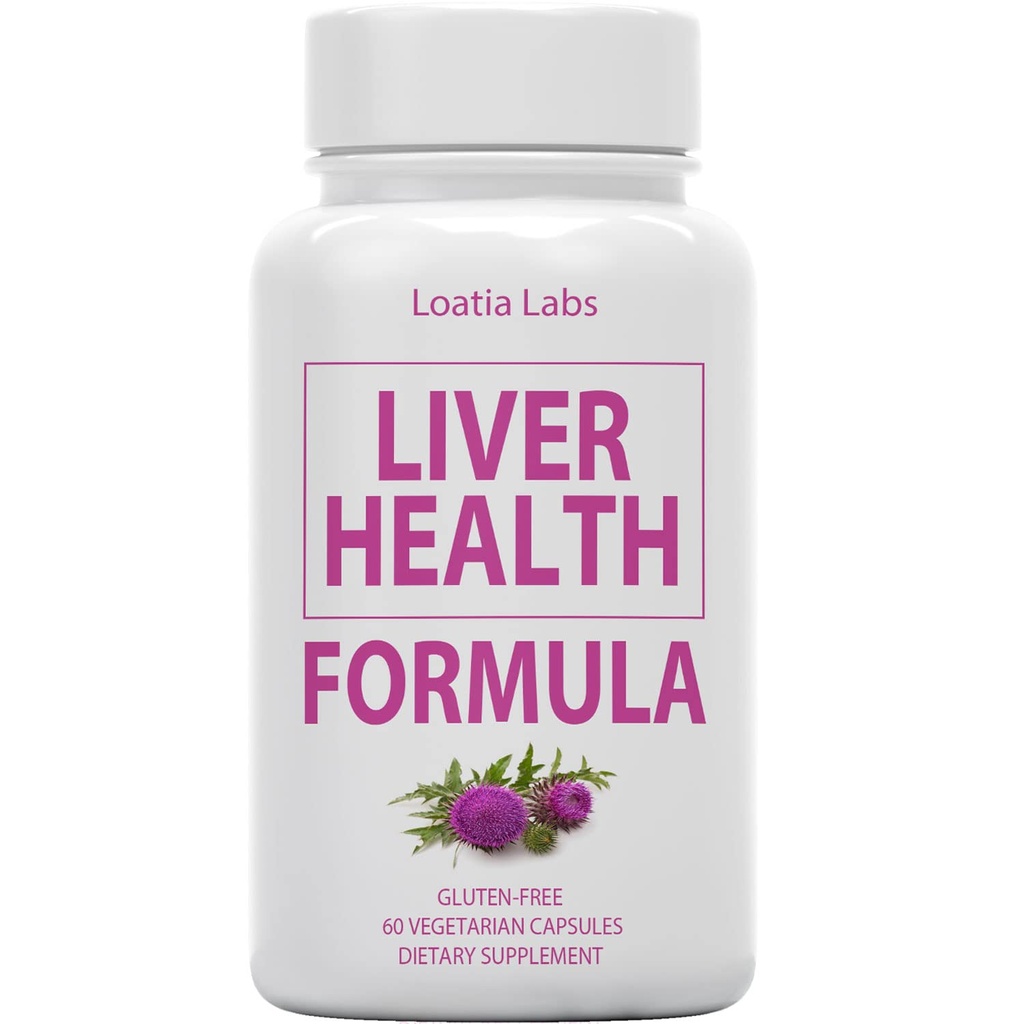 (2 팩) Liver Health Formula, Cleanse, Detox, Flush, 수리 Fatty Liver 지원, Artichoke, 우유 이틀, Dandelion, Beet, Berberine, 순수 천연 수퍼 스타 연구, Vegan 캡슐 보충
