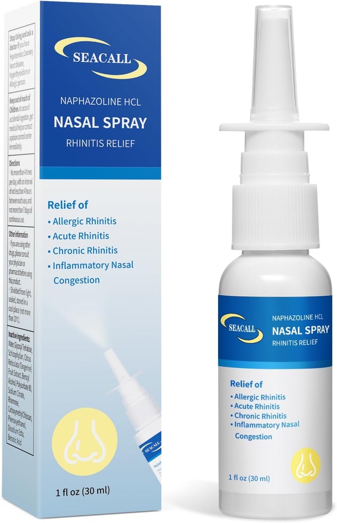 자연적인 살포, Allergic Rhinitis에서 붕염 살포 기복, 헹구는 Nasal 자극제에 있는 원조, 건조한 Nose 증상 & 감소 Sneezing, Itching, Runny Nose & Congestion (30ml/1 fl oz)