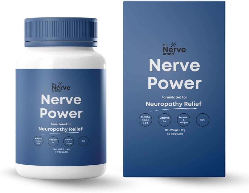 Nerve 힘 Nerve 보충교재 R 알파 Lipoic 산 600mg - Sciatic, 발, 손을 위한 불편을 위한 Neuropathy 기복