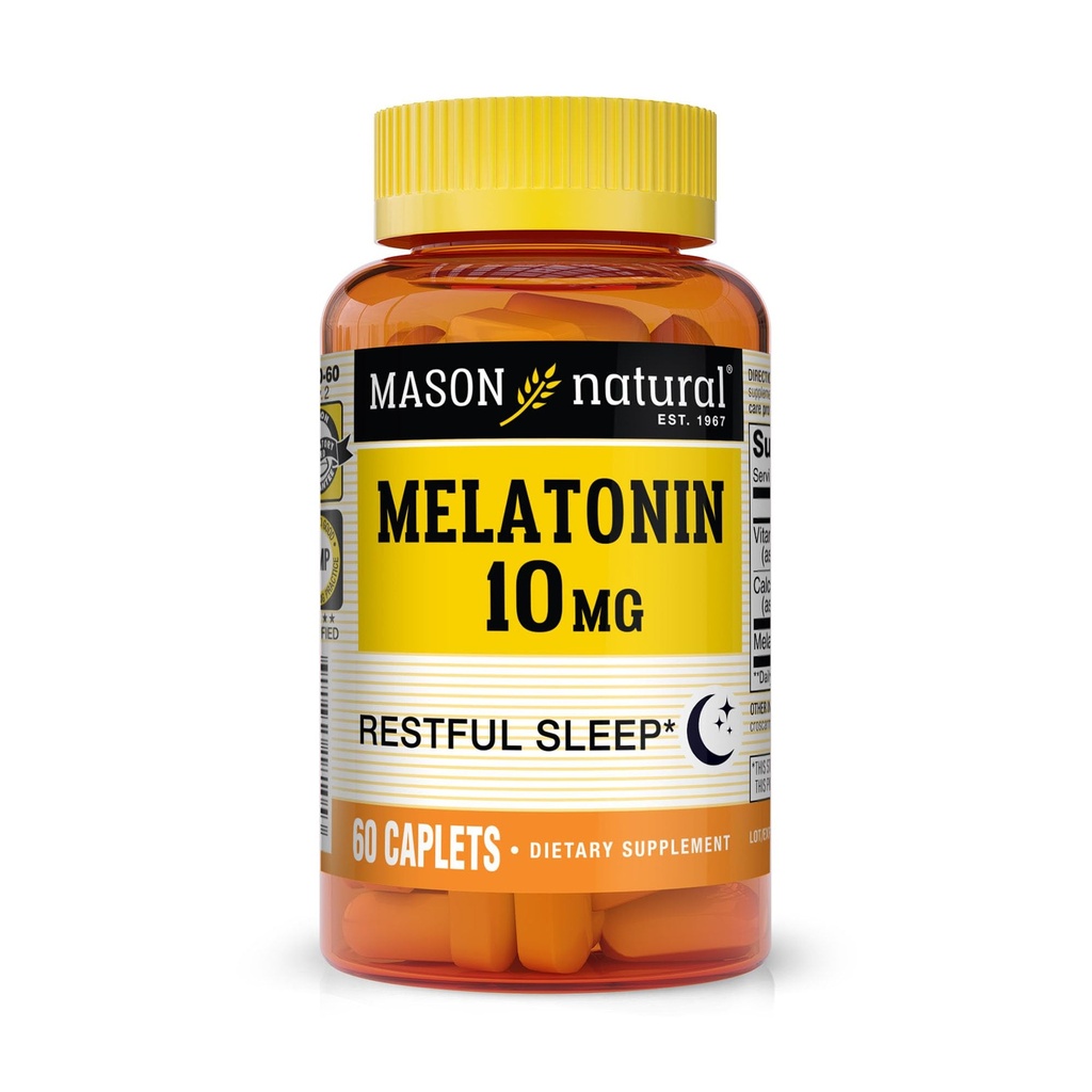 SON NATURAL Melatonin B6 & 칼슘, 자연적인 수면 원조를 가진 3 mg는, 나머지 잠, 60의 정제를 지원합니다